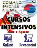 Cursos intensivos de coreano japonñes y chino